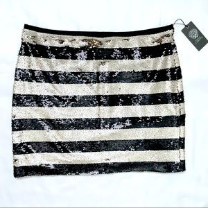 Vince Camino Sequin Mini Skirt Dream